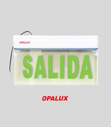 SEÑAL ACRILICO " SALIDA "